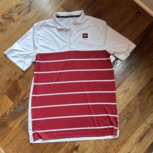 Nike Dri Fit Arkansas Razorbacks golf shirt